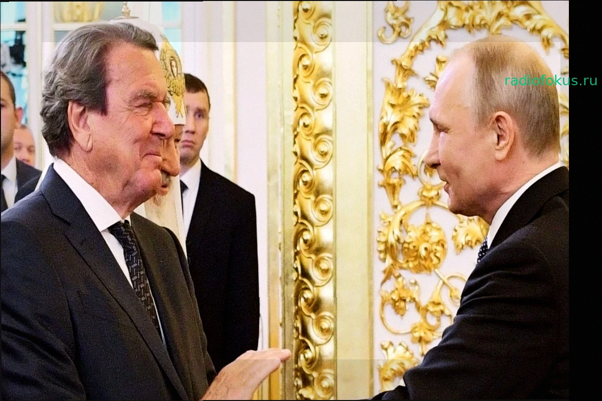 Кремль: Путин и Шредер провели «хороший и дружественный» разговор