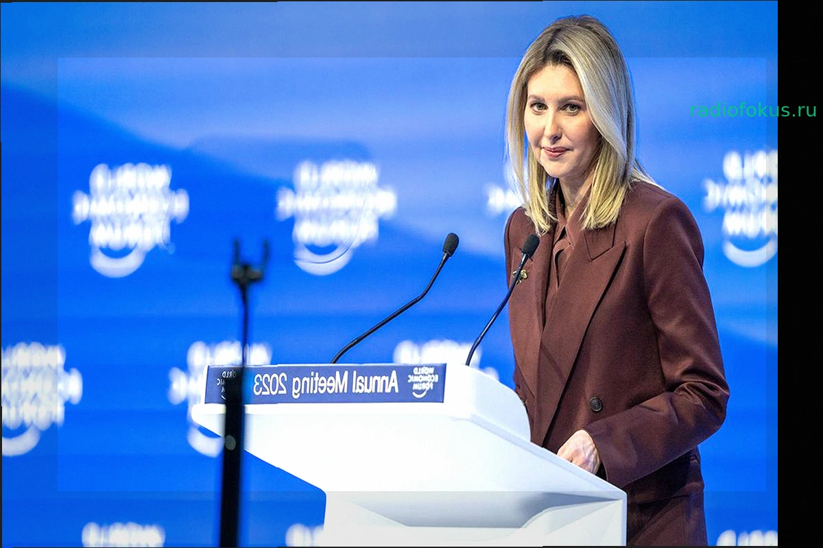 Жена Зеленского улыбнулась во время речи о долгом конфликте на Украине